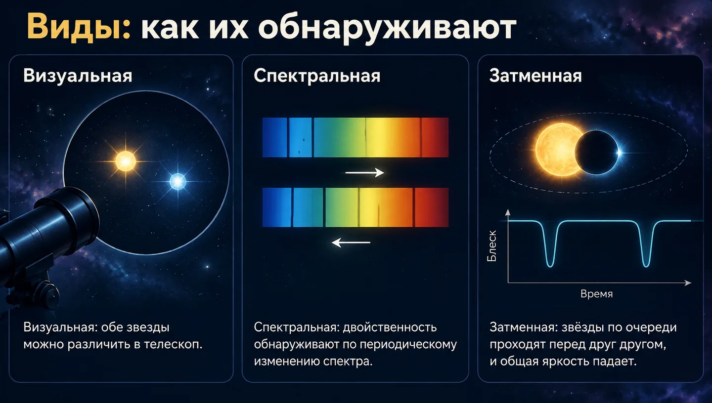 Виды: как их обнаруживают