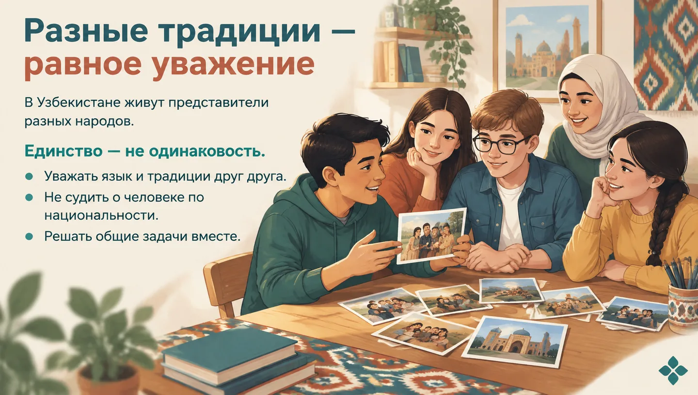 Разные традиции — равное уважение