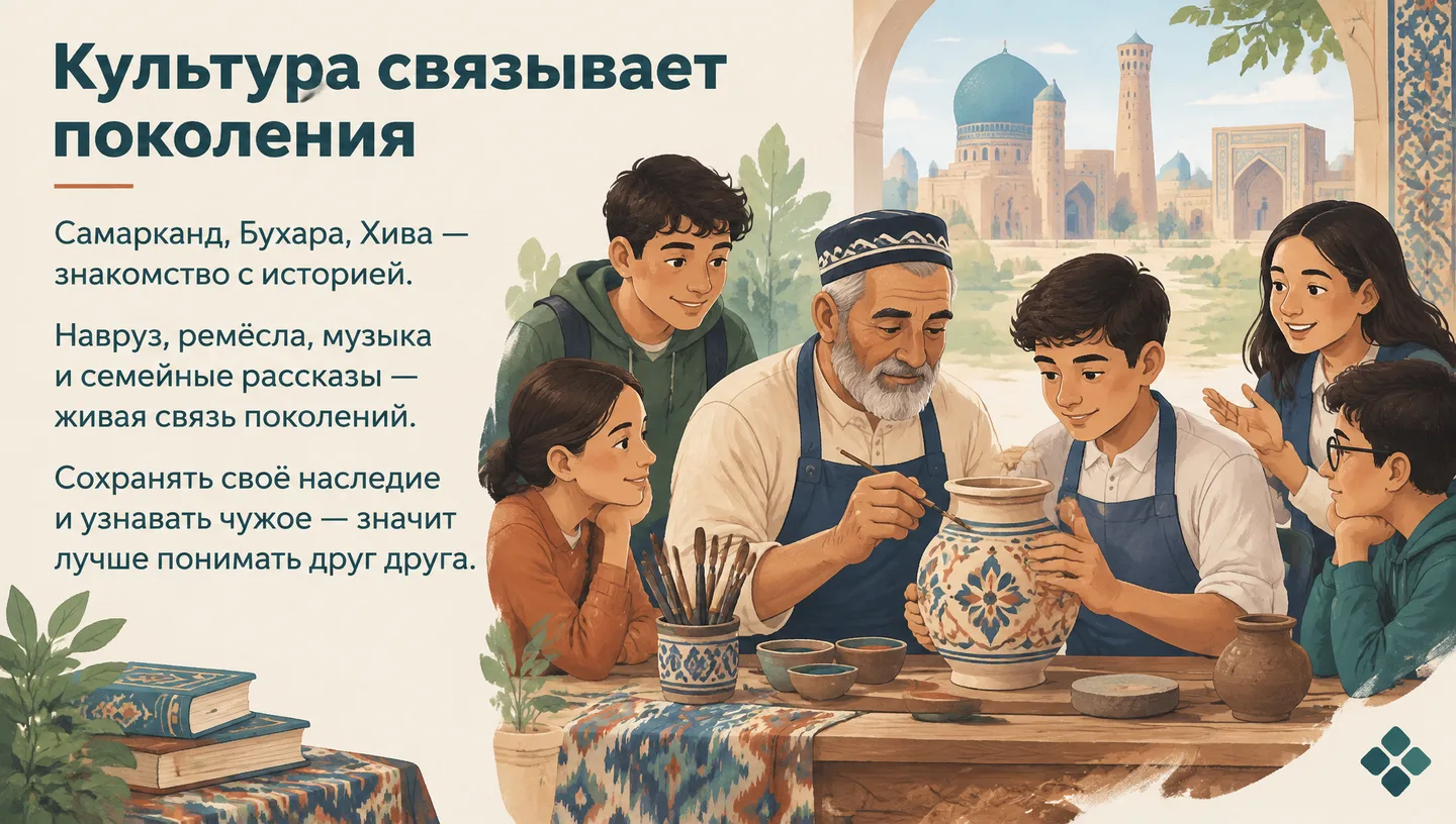 Культура связывает поколения