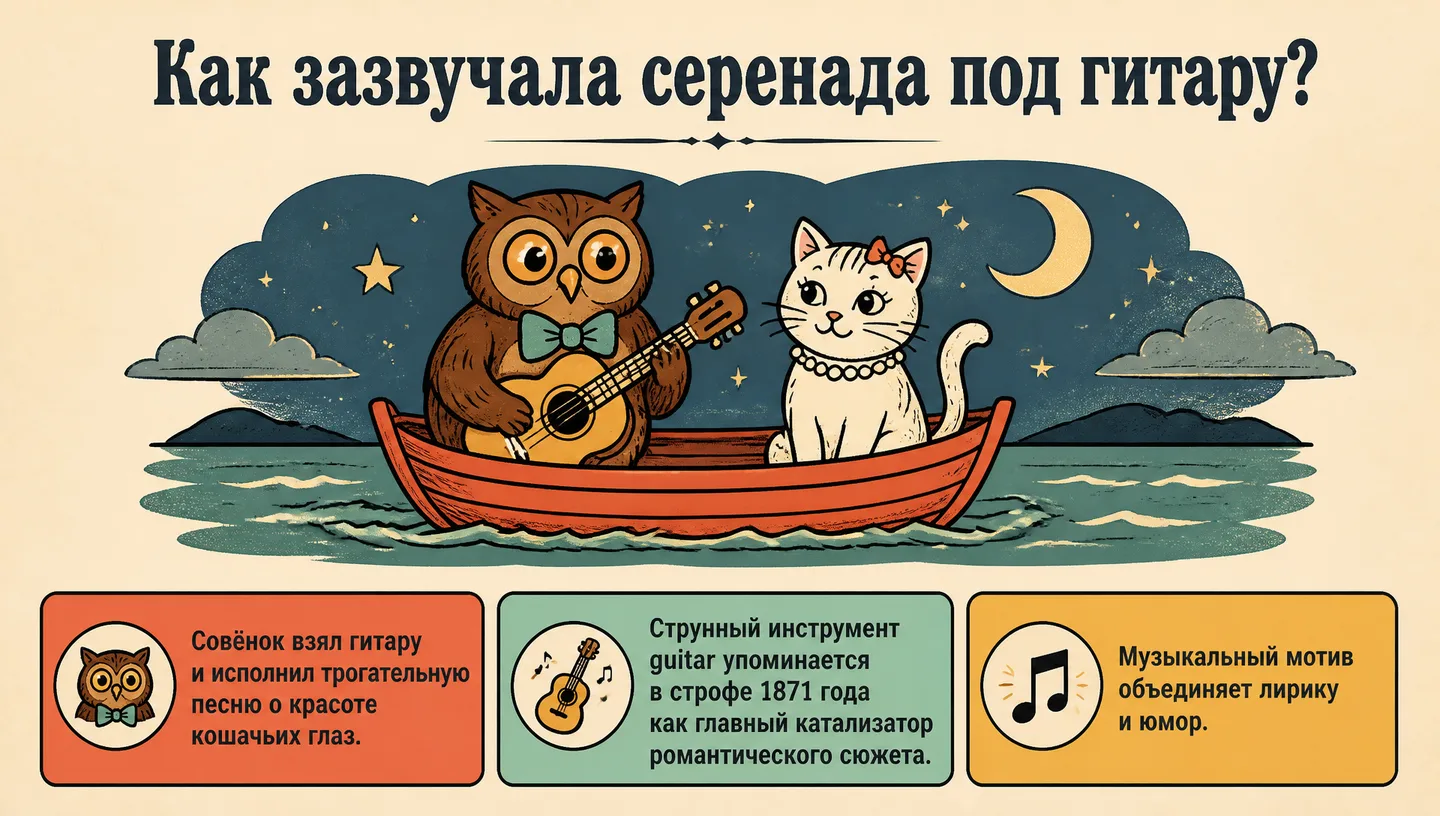 Как зазвучала серенада под гитару?