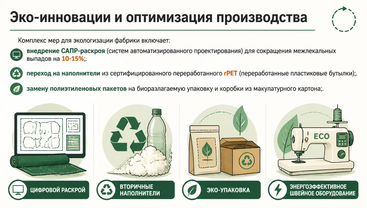 Эко-инновации и оптимизация производства