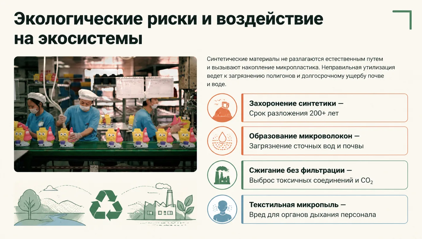 Экологические риски и воздействие на экосистемы