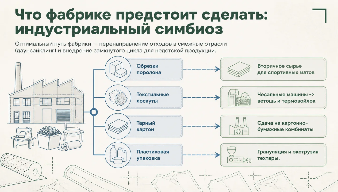 Что фабрике предстоит сделать: индустриальный симбиоз