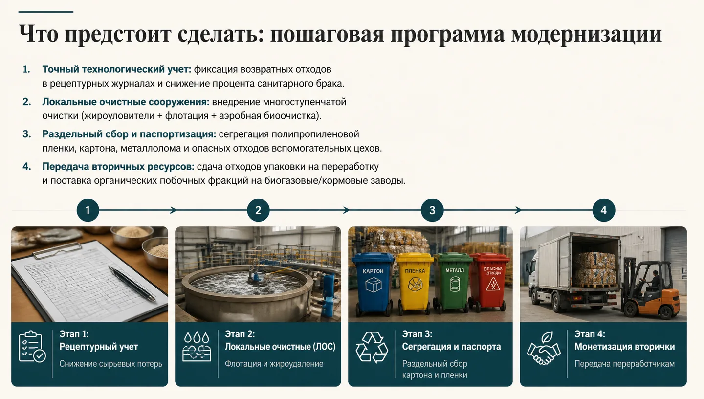 Что предстоит сделать: пошаговая программа модернизации