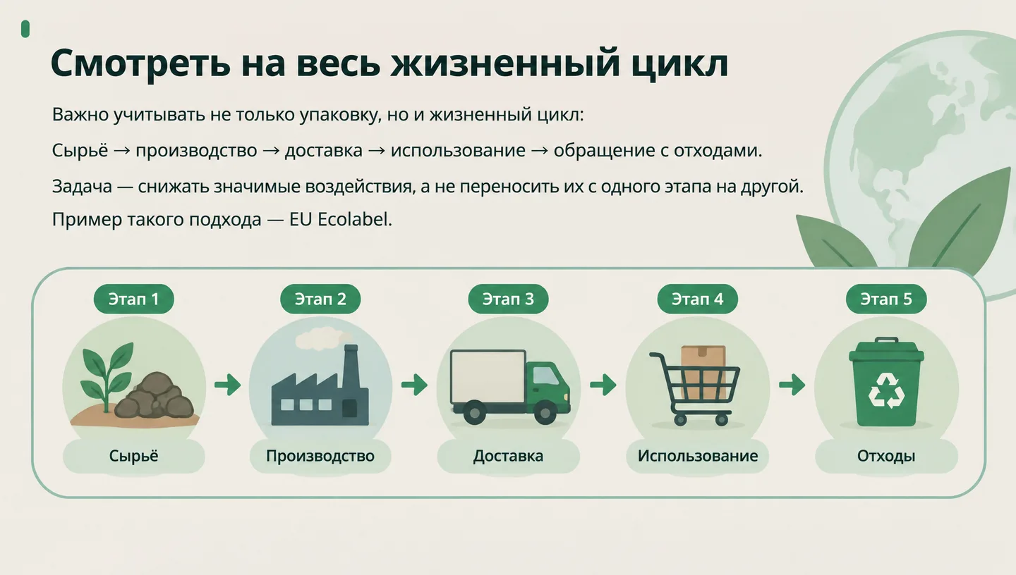 Смотреть на весь жизненный цикл