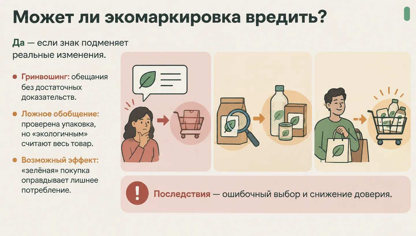 Может ли экомаркировка вредить?