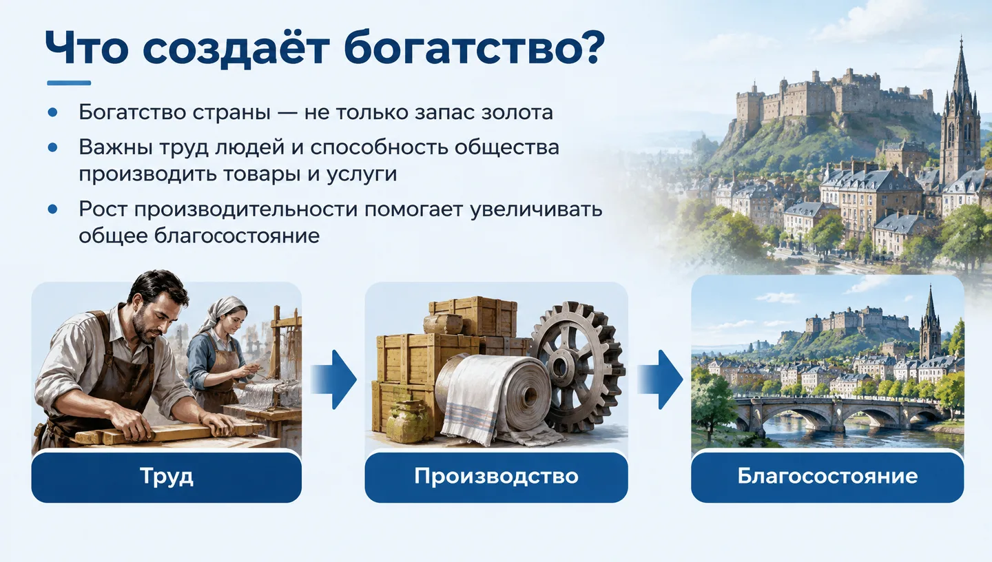 Что создаёт богатство?