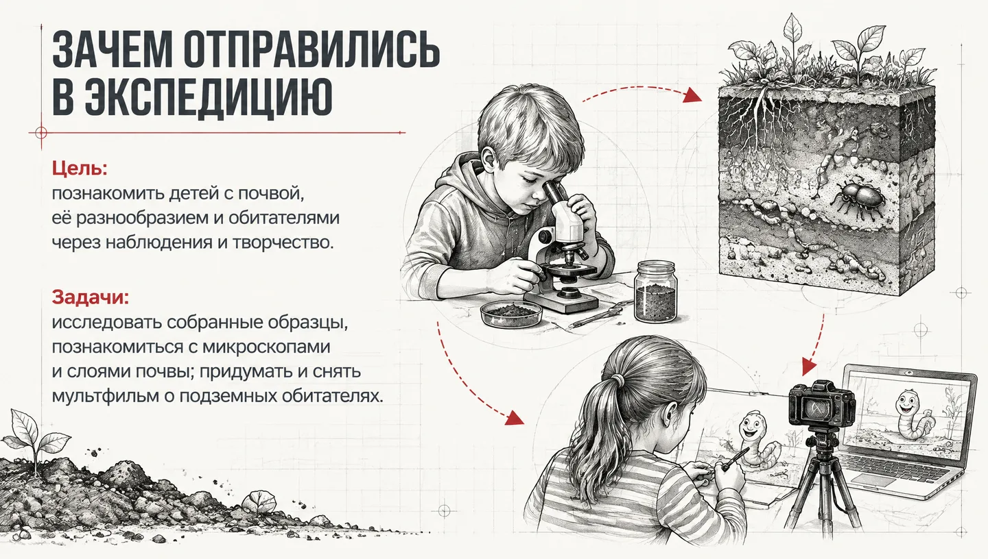 Зачем отправились в экспедицию