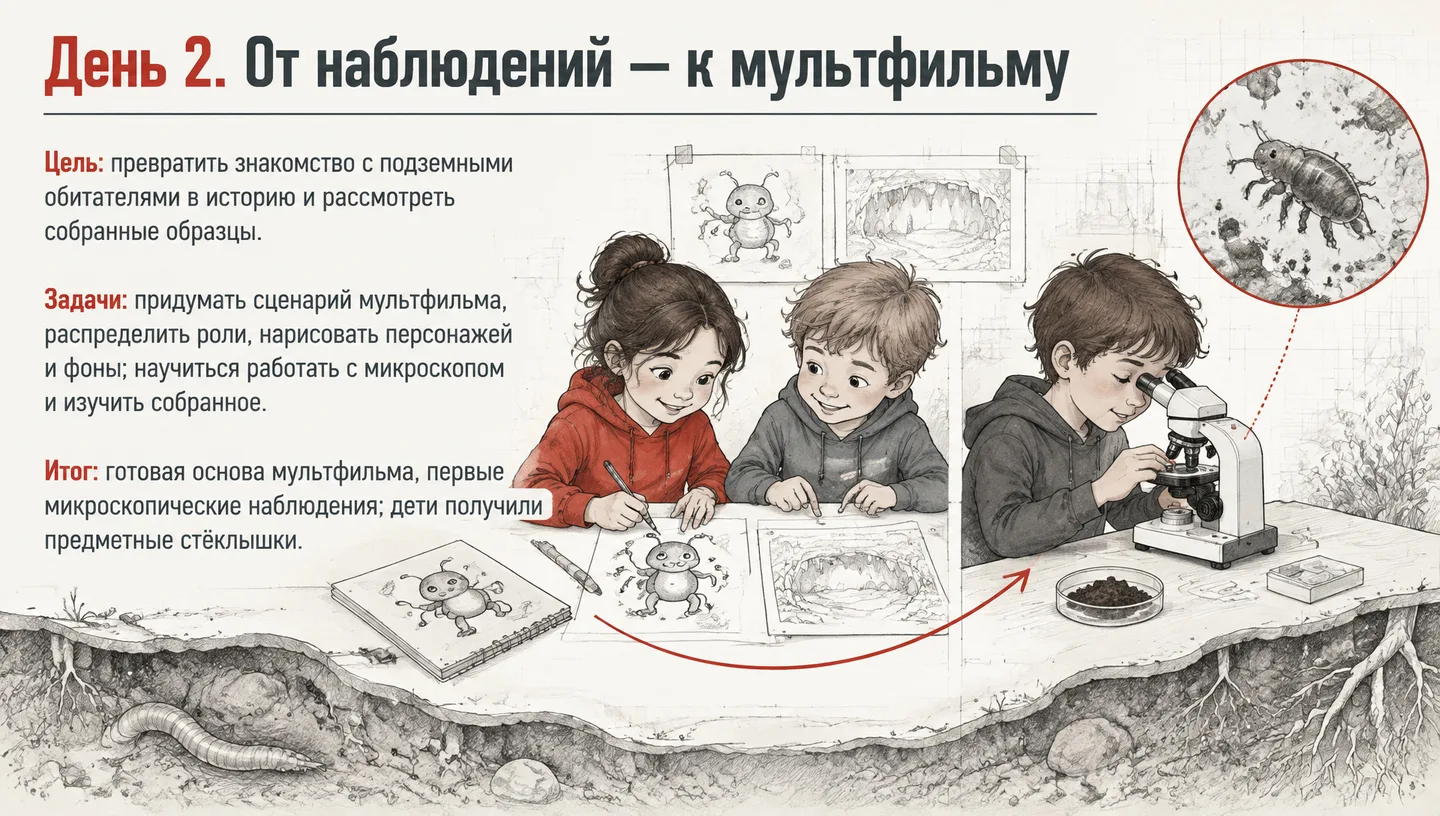 День 2. От наблюдений — к мультфильму