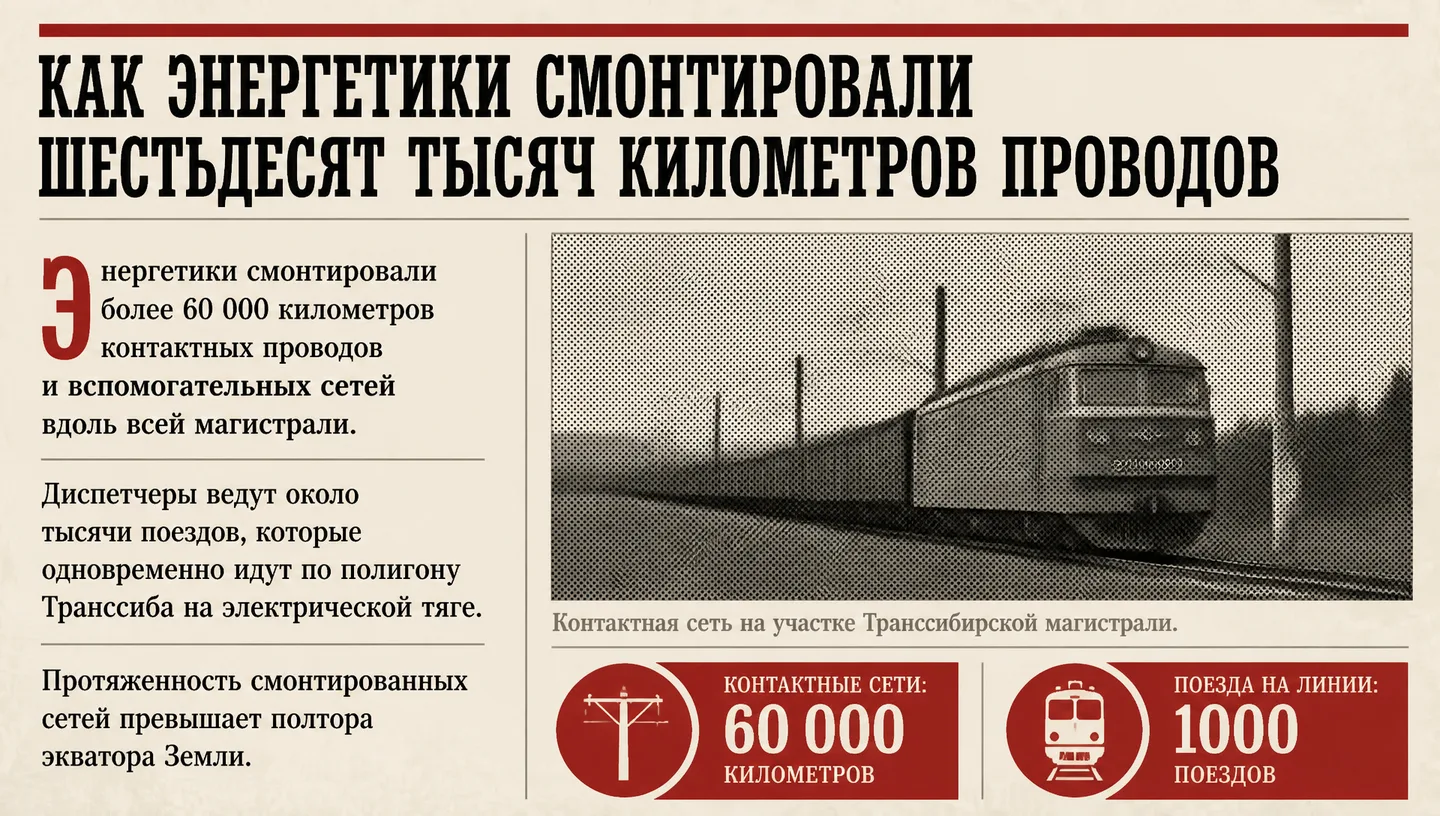 Как энергетики смонтировали шестьдесят тысяч километров проводов