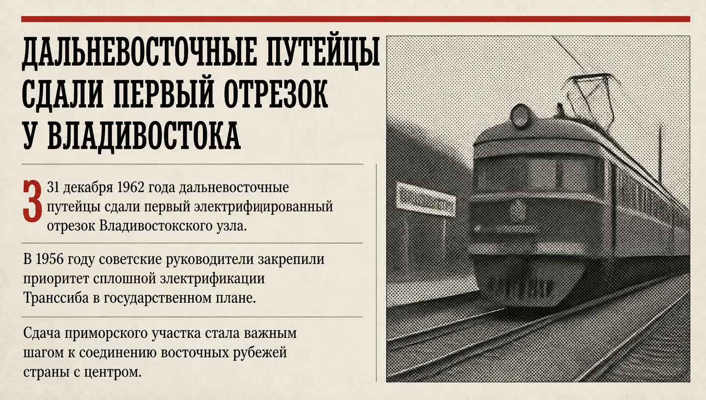 Дальневосточные путейцы сдали первый отрезок у Владивостока