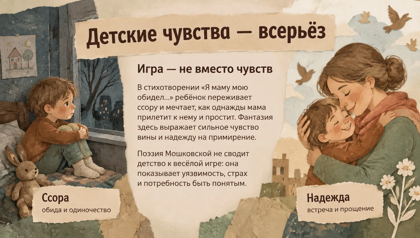 Детские чувства — всерьёз