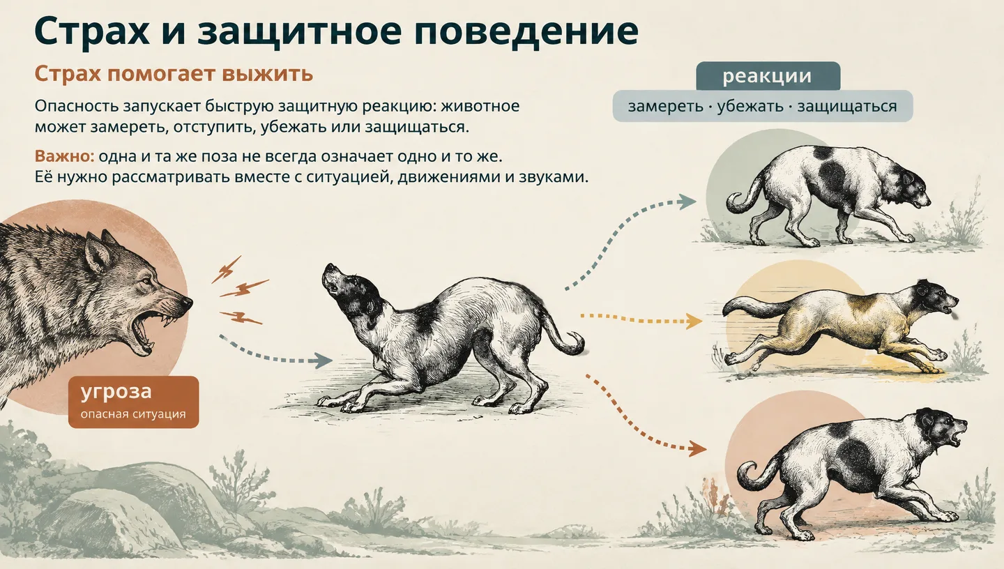 Страх и защитное поведение