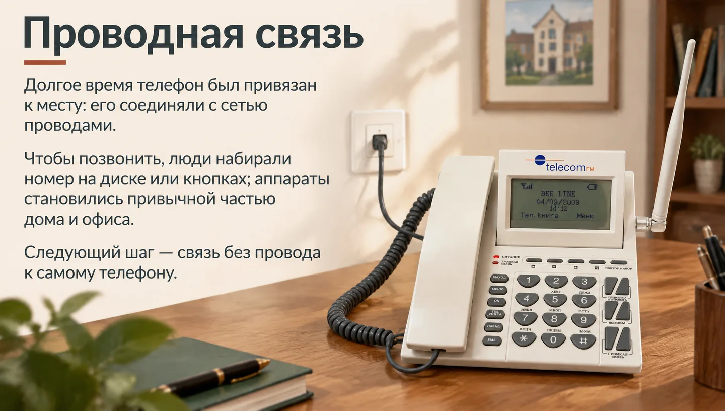 Проводная связь