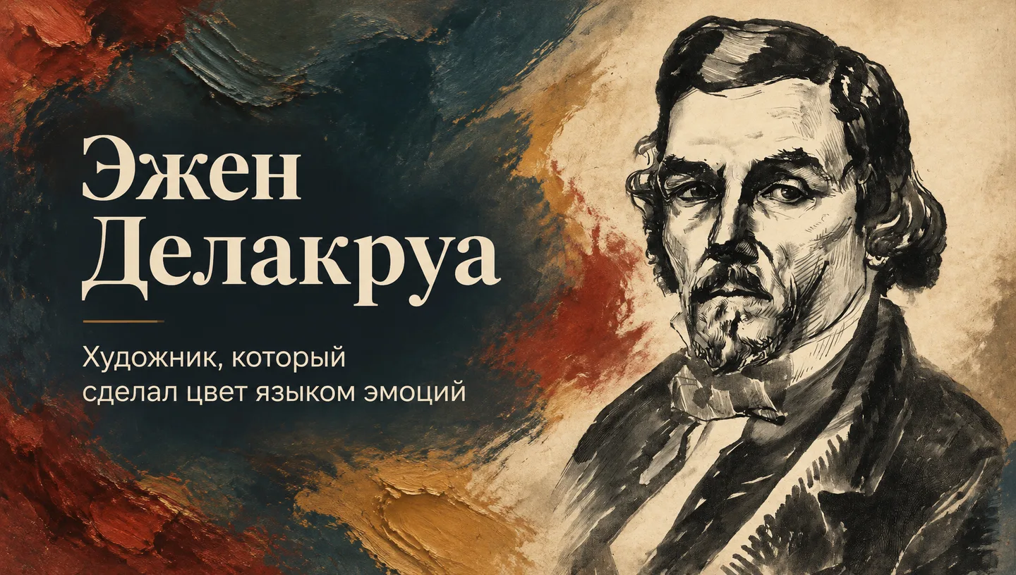 Первый слайд: Эжен Делакруа