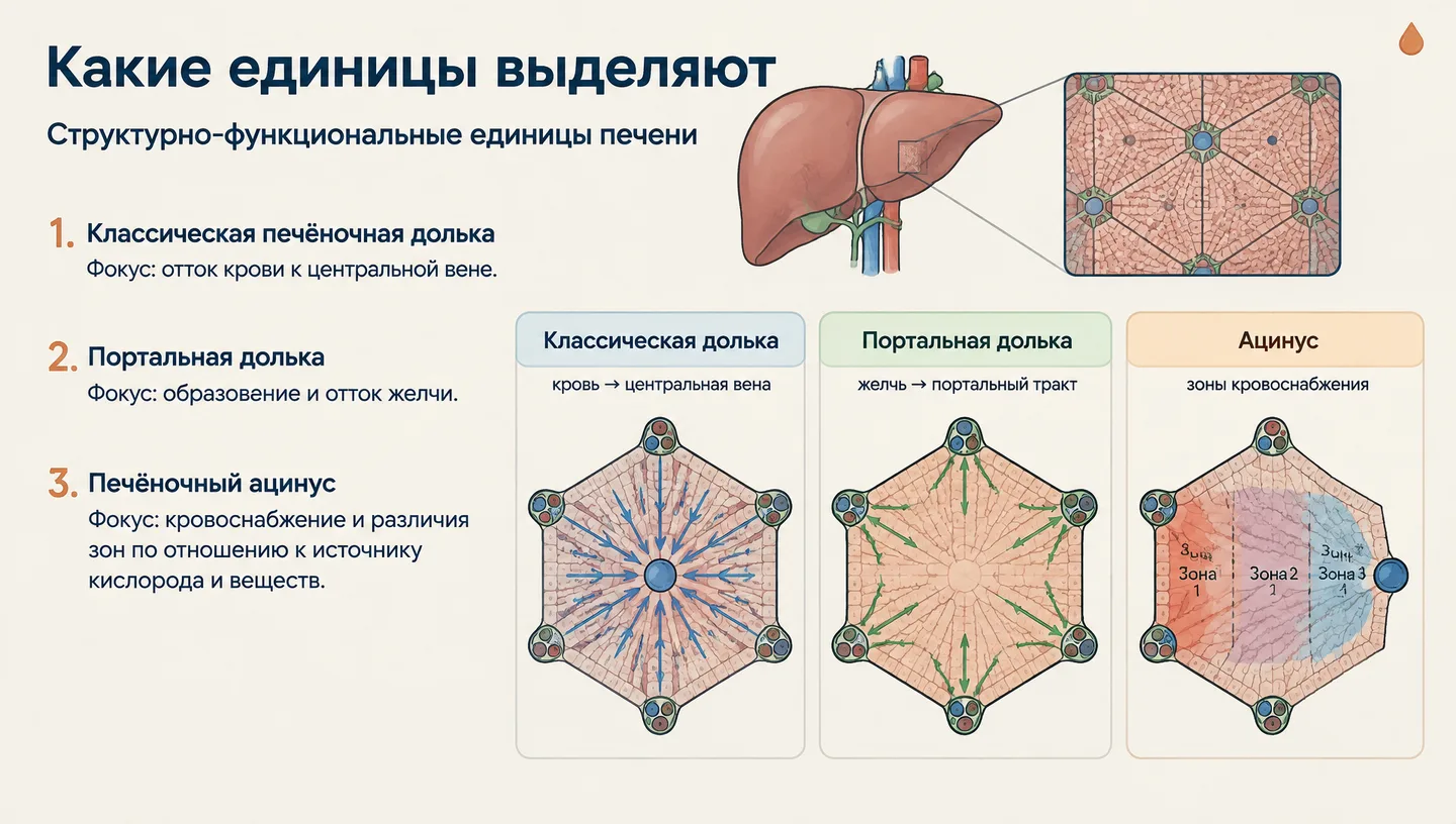 Какие единицы выделяют