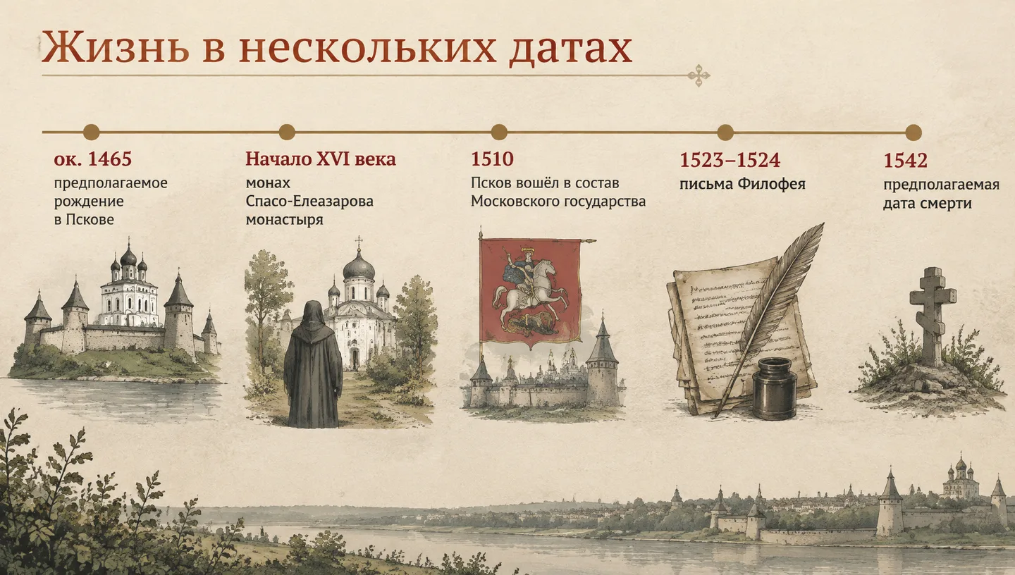 Жизнь в нескольких датах