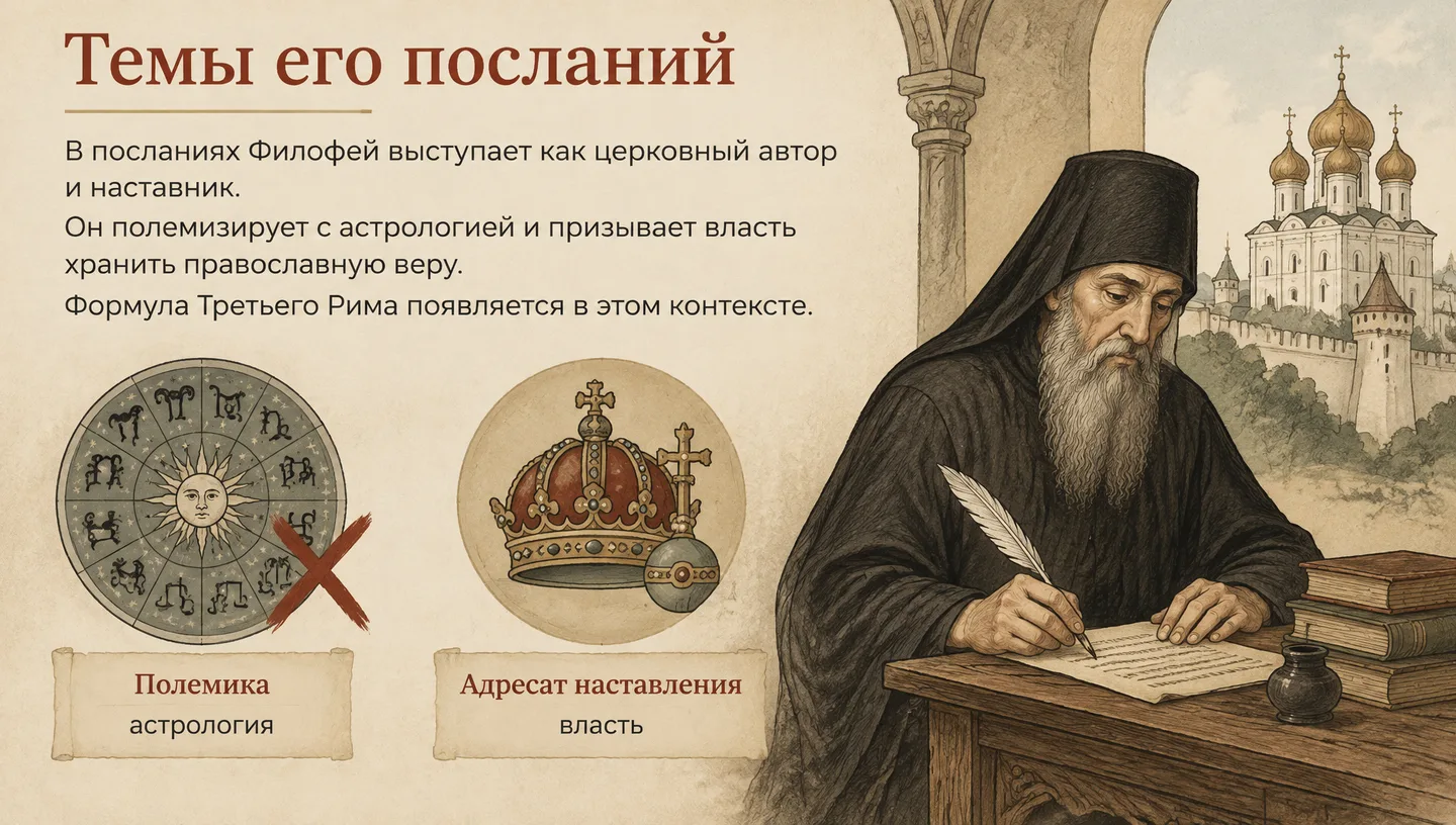 Темы его посланий