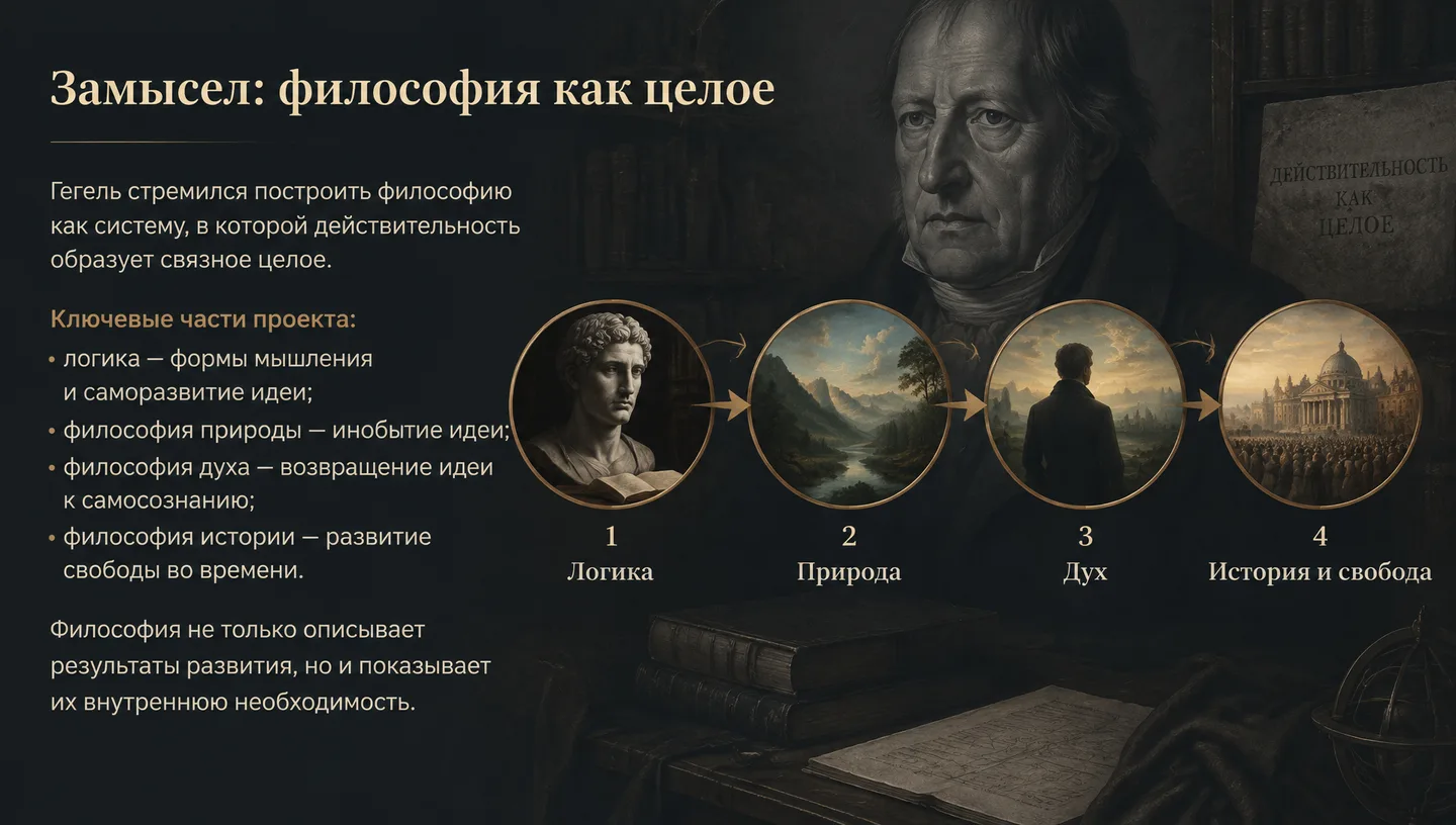 Замысел: философия как целое