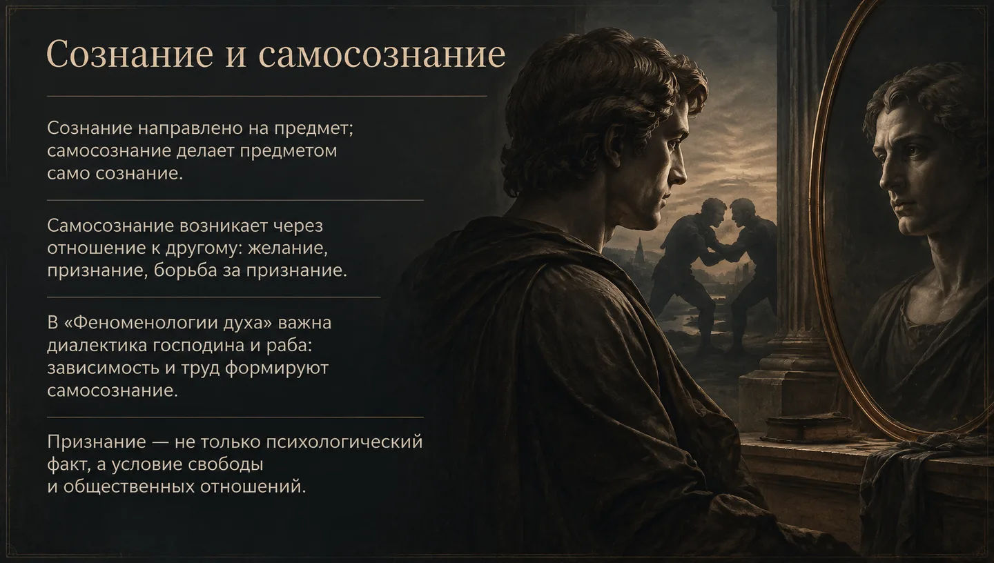 Сознание и самосознание