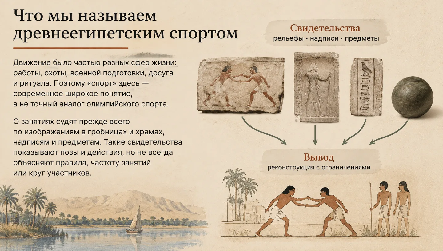Что мы называем древнеегипетским спортом