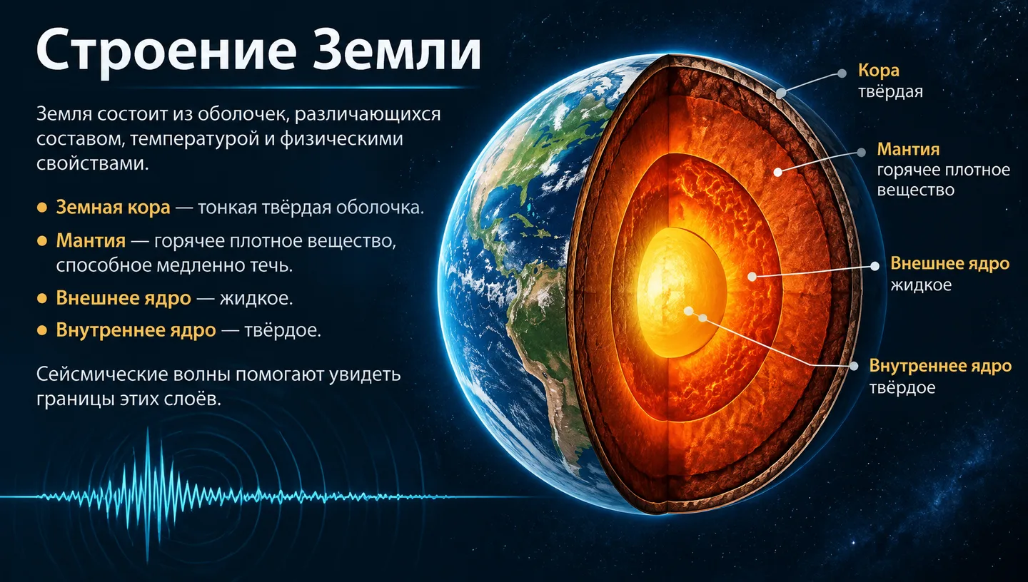 Строение Земли