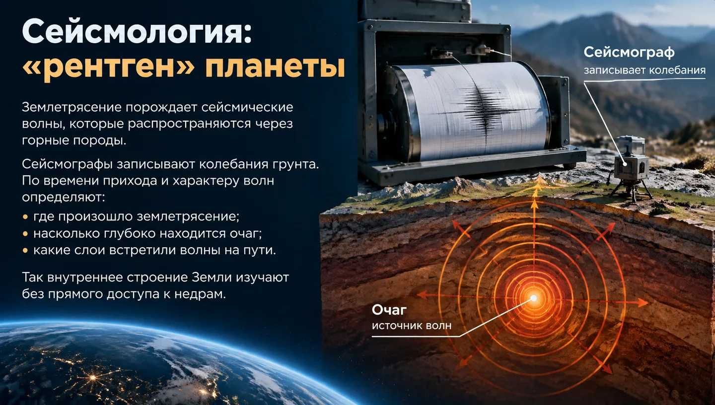 Сейсмология: «рентген» планеты