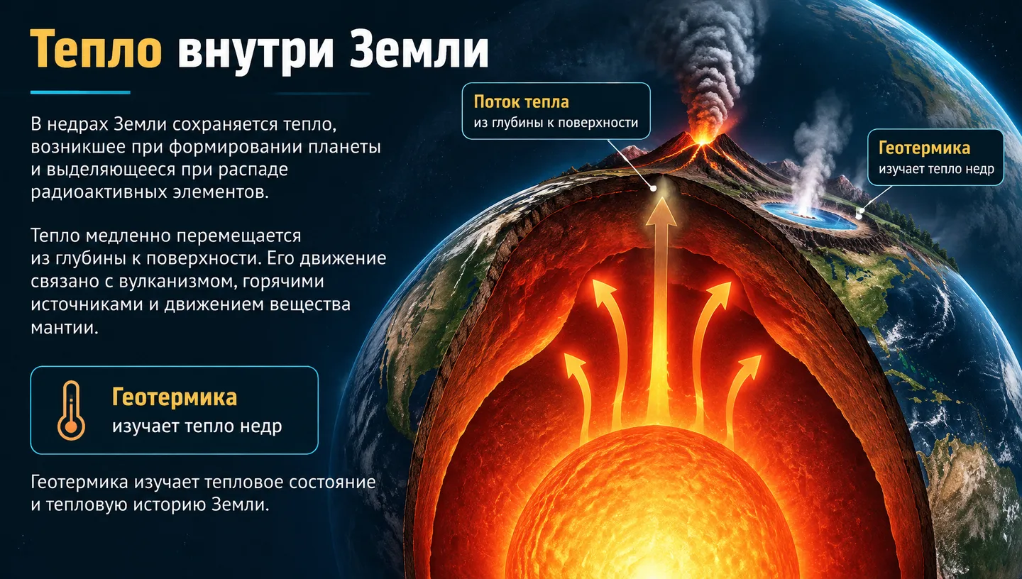Тепло внутри Земли