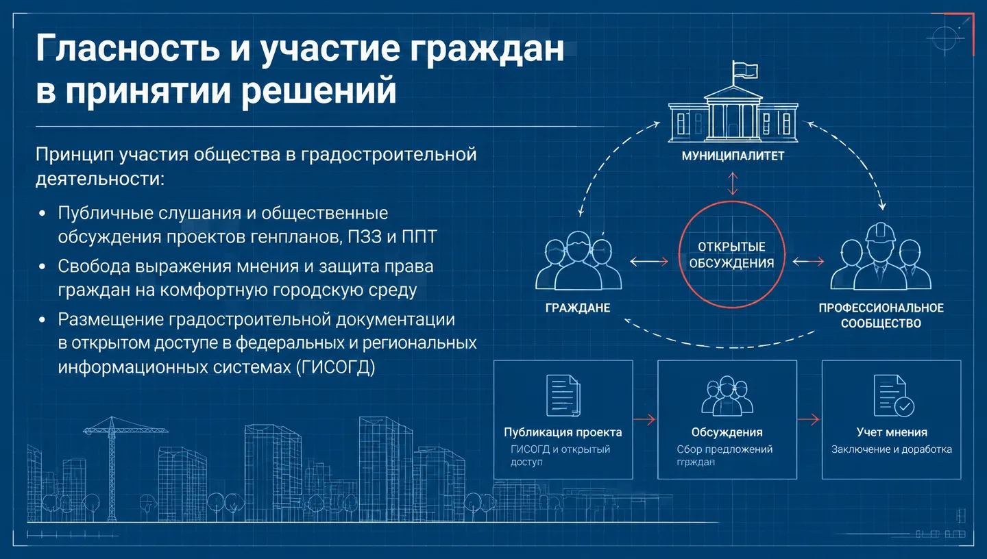 Гласность и участие граждан в принятии решений