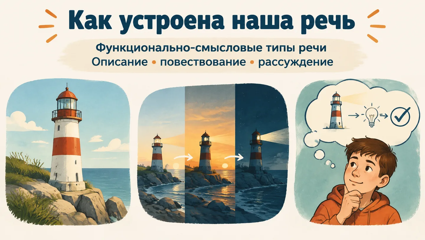 Первый слайд: Как устроена наша речь