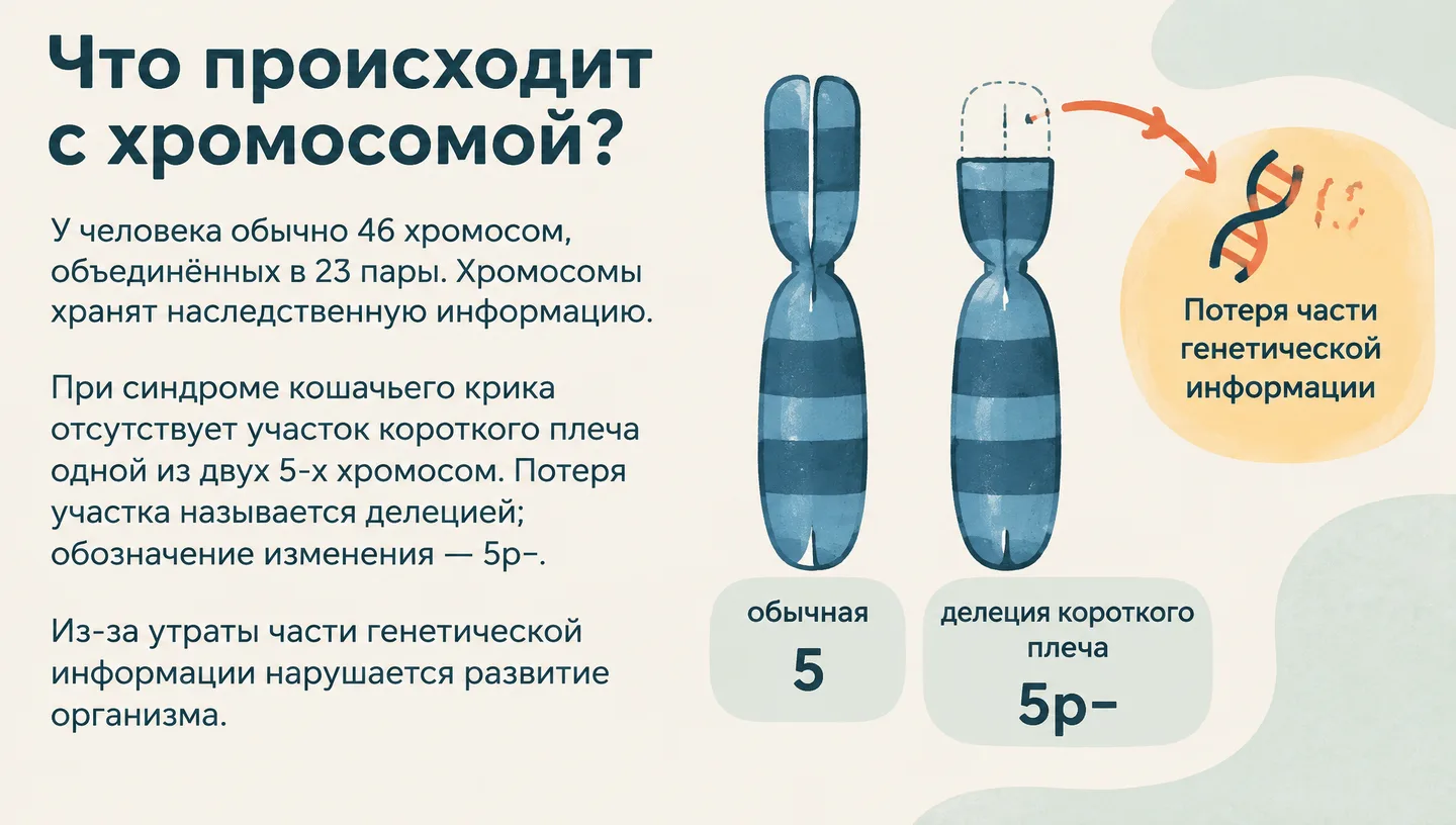 Что происходит с хромосомой?