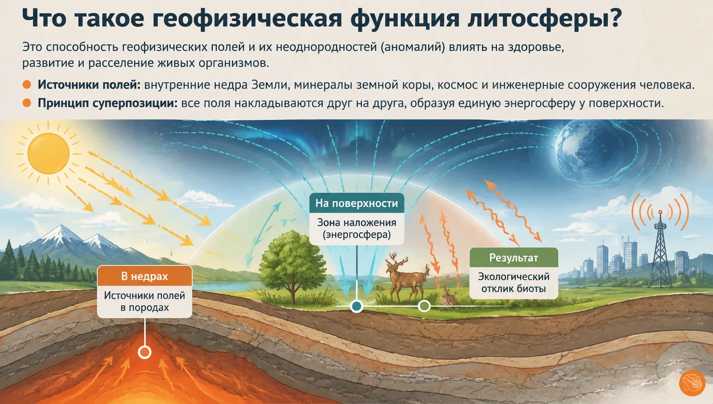 Что такое геофизическая функция литосферы?