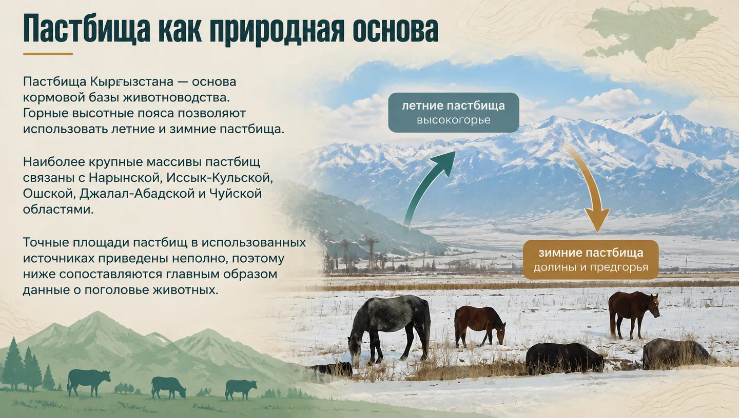 Пастбища как природная основа