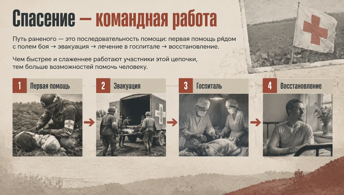 Спасение — командная работа