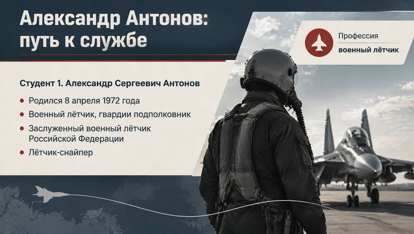 Александр Антонов: путь к службе