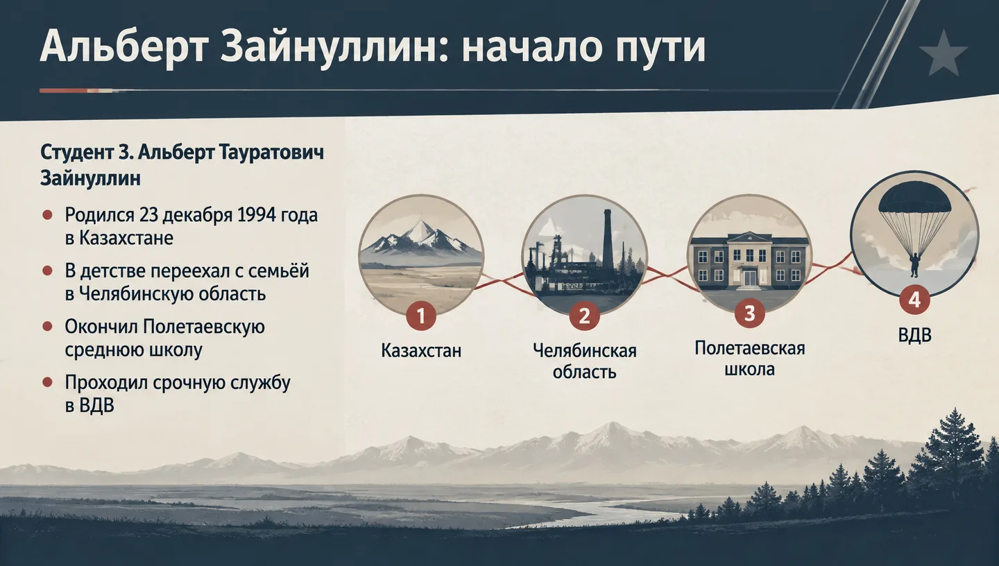Альберт Зайнуллин: начало пути