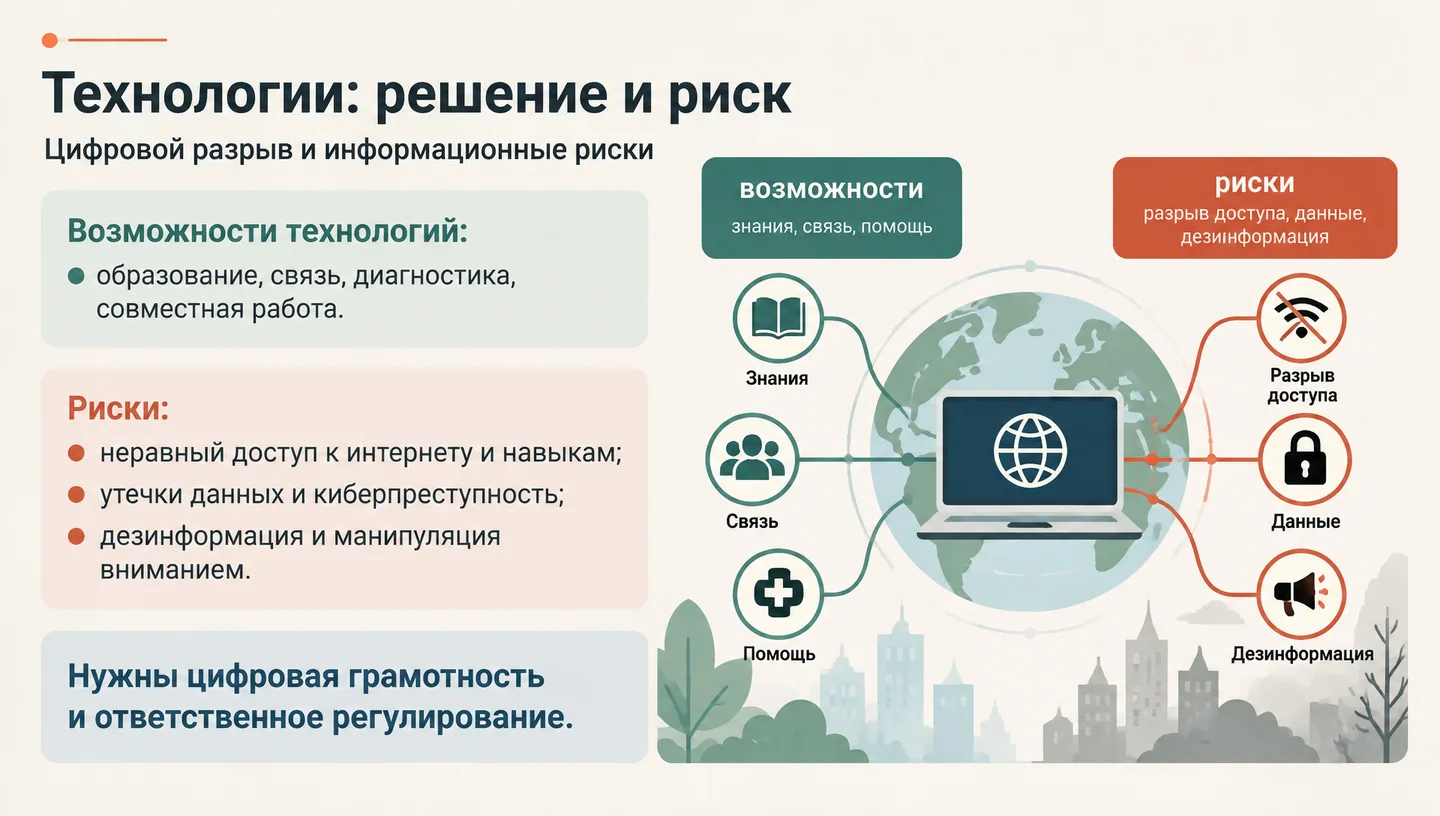 Технологии: решение и риск