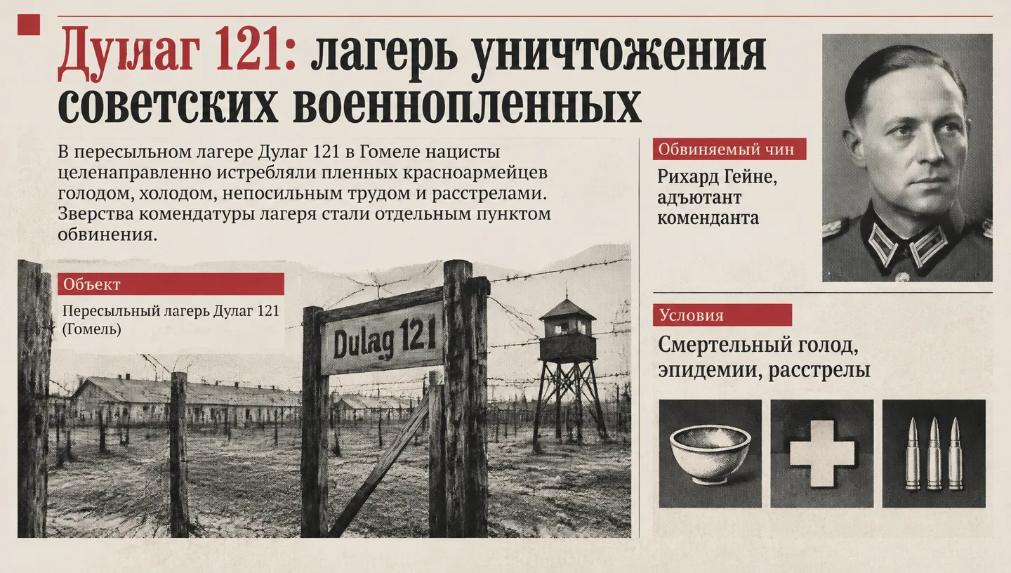 Дулаг 121: лагерь уничтожения советских военнопленных