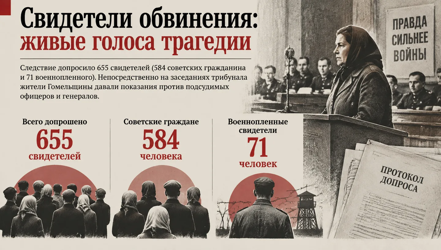 Свидетели обвинения: живые голоса трагедии