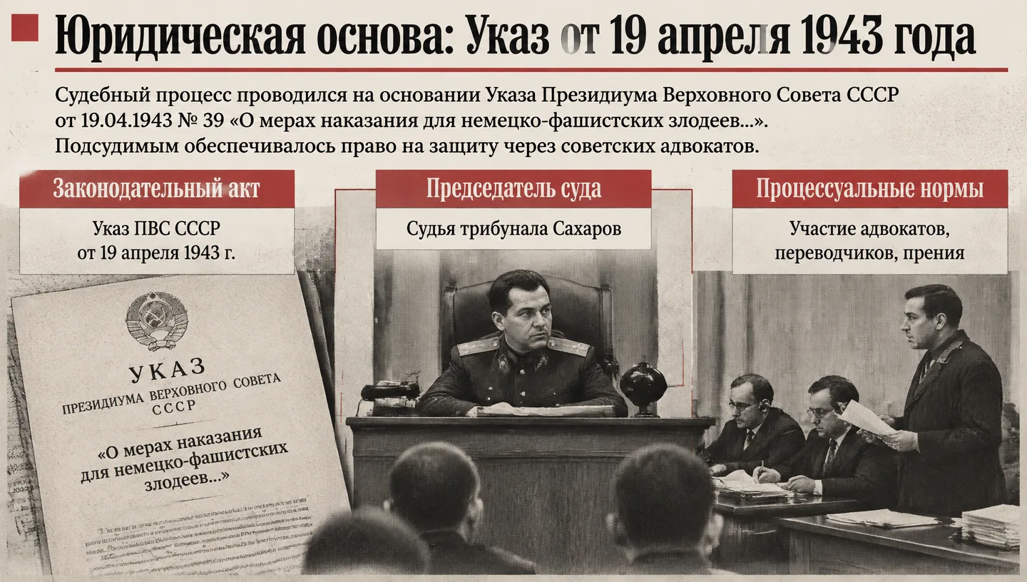 Юридическая основа: Указ от 19 апреля 1943 года