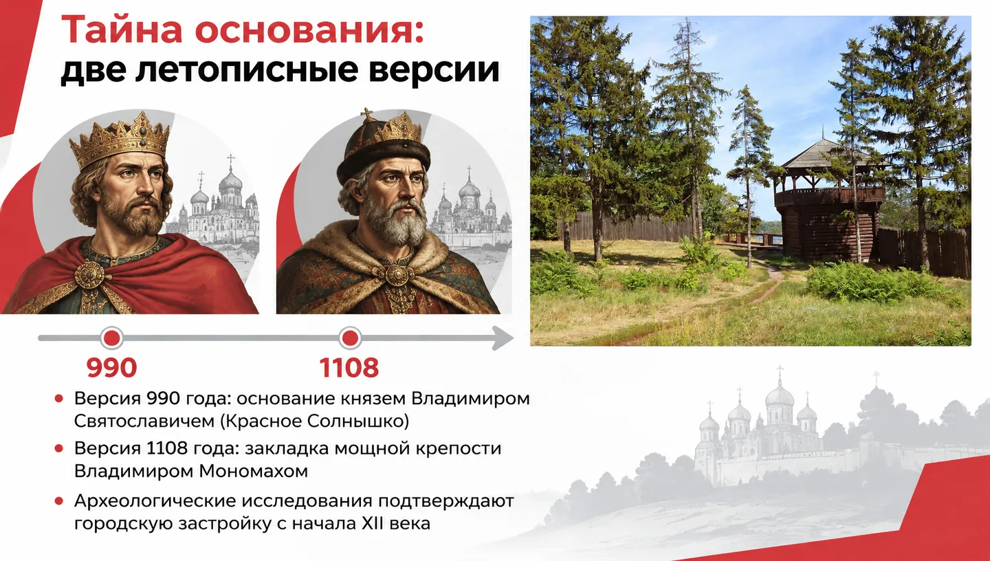 Тайна основания: две летописные версии