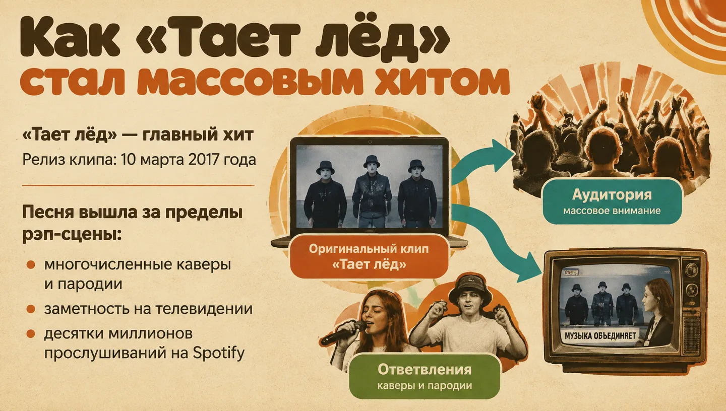 Как «Тает лёд» стал массовым хитом
