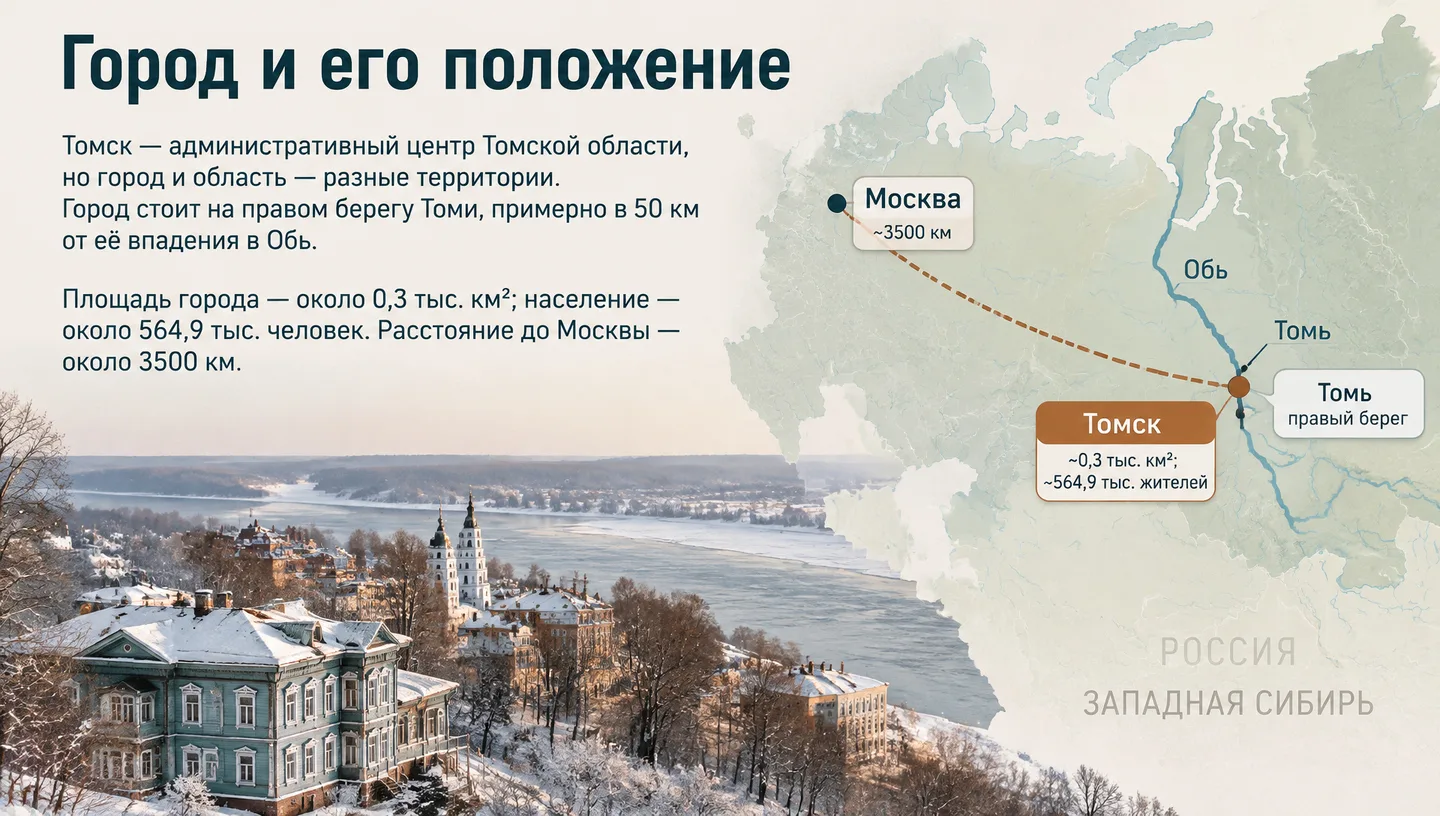 Город и его положение