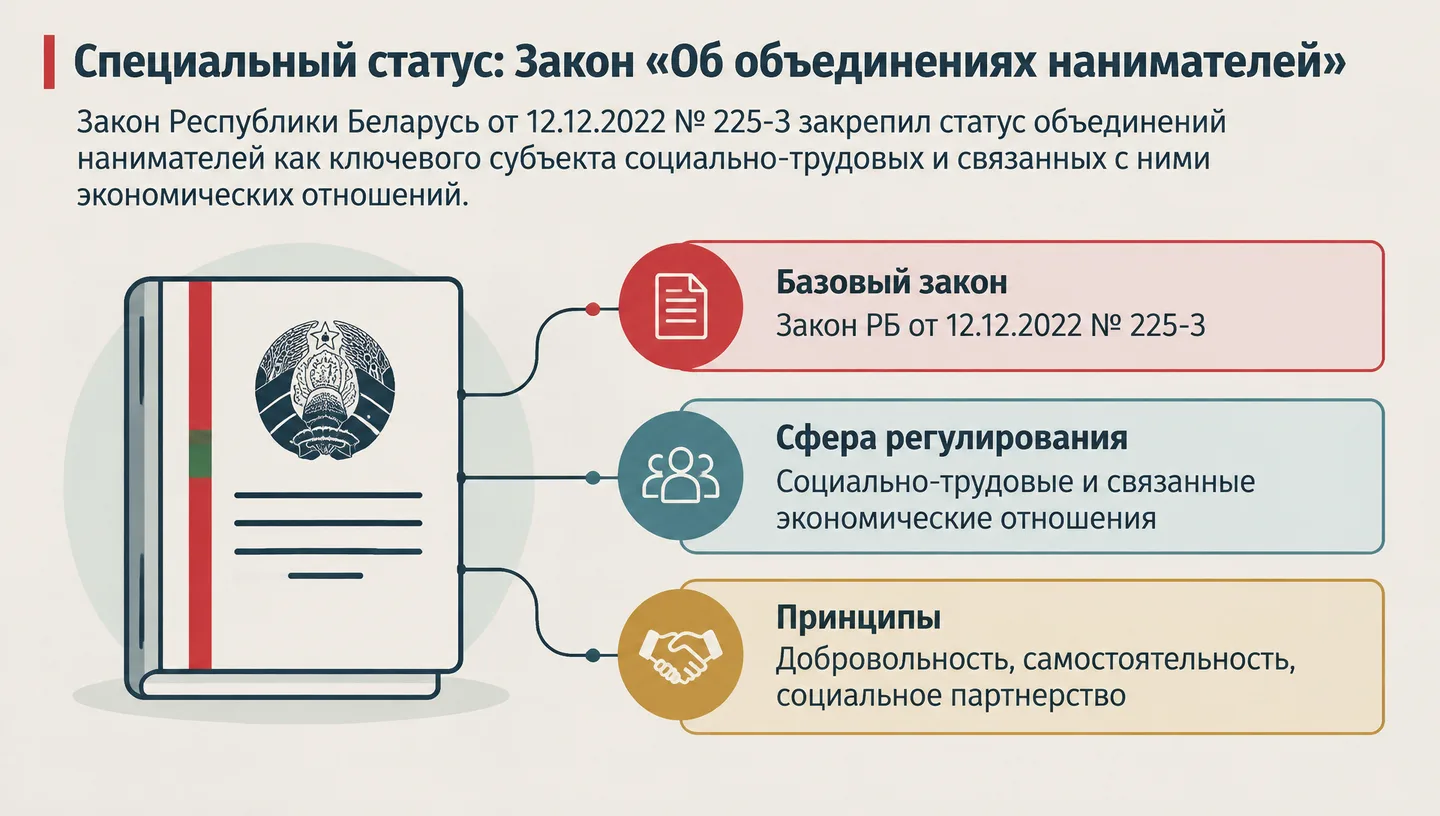 Специальный статус: Закон «Об объединениях нанимателей»