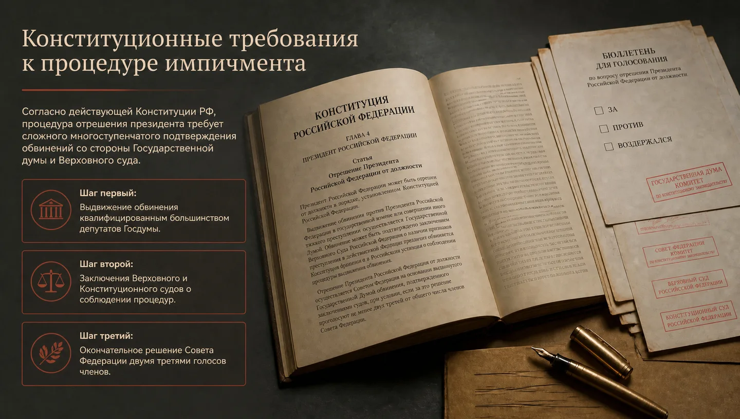 Конституционные требования к процедуре импичмента