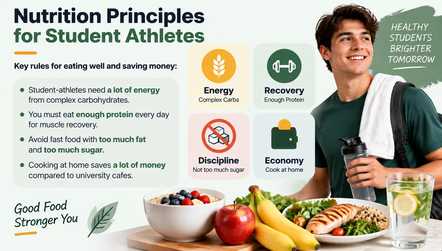 Nutrition Principles for Student Athletes