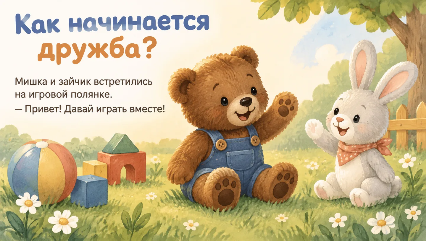 Как начинается дружба?
