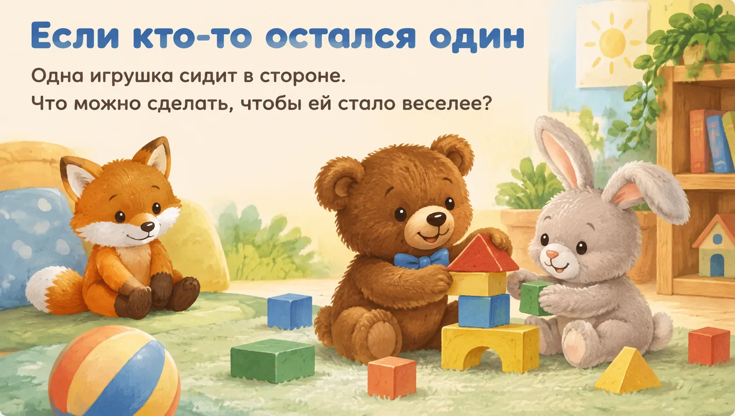 Если кто-то остался один