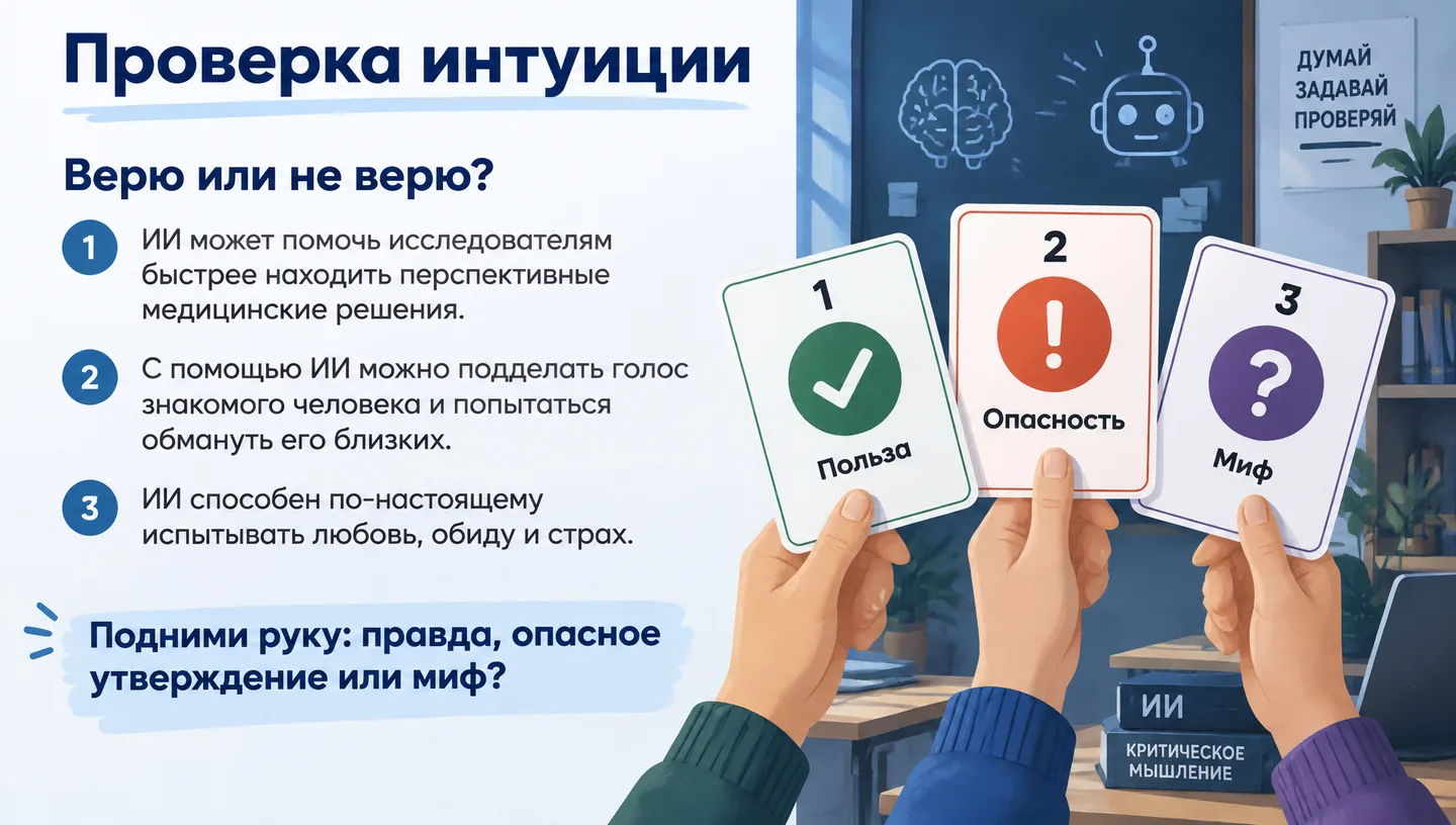 Проверка интуиции