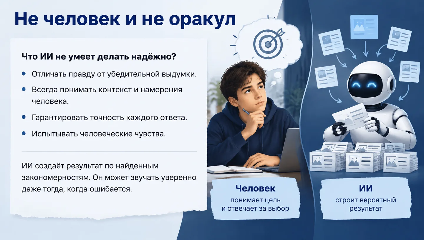 Не человек и не оракул